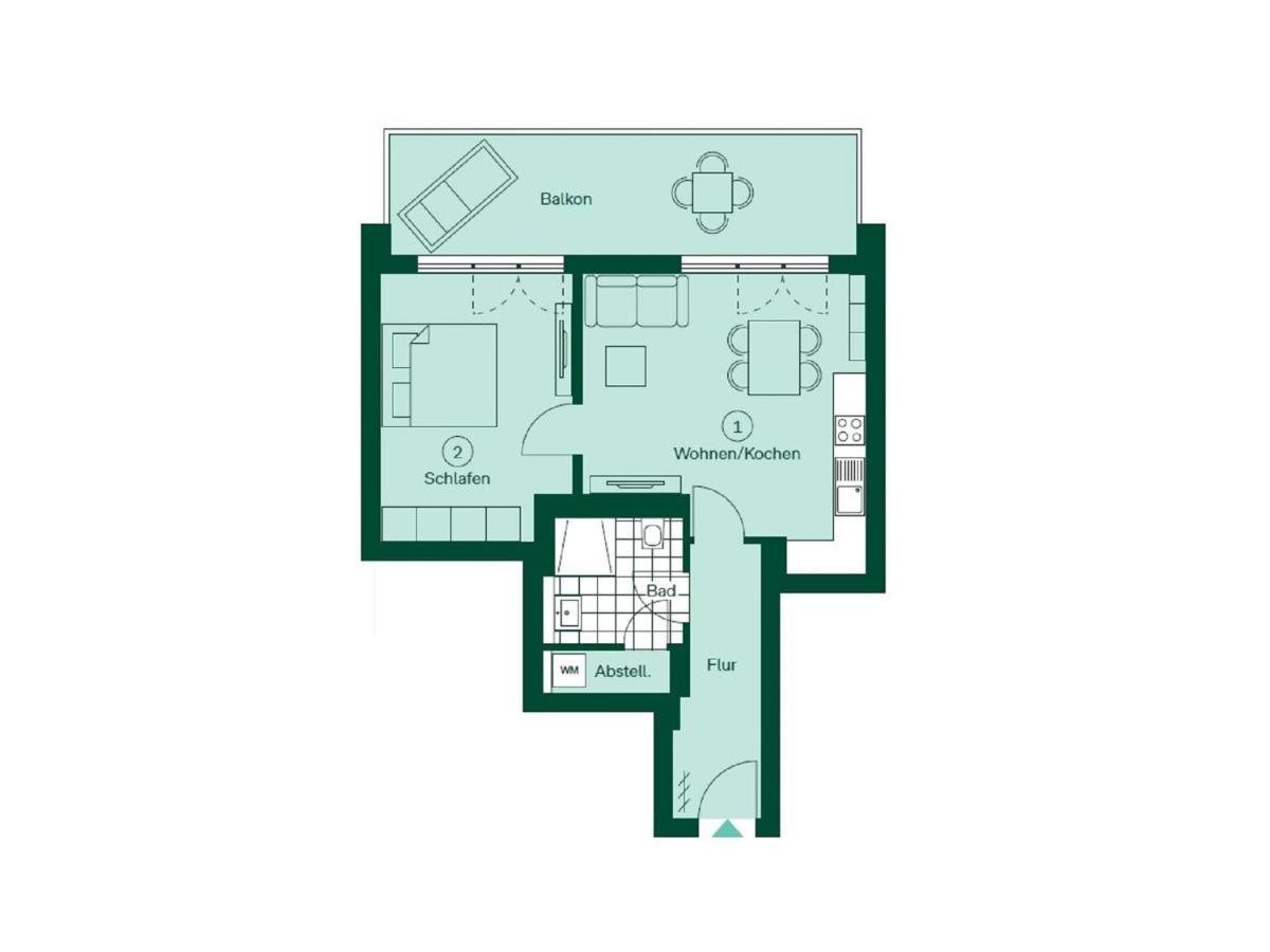 Apartment "Haffblick" - Haffresidenz Garz  Екстер'єр фото